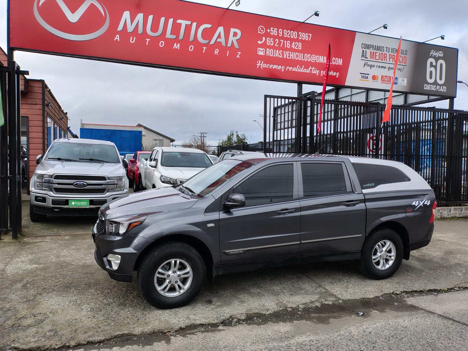 2019 Ssangyong DIESEL, NEW ACTYON SPORT 4X4 2.2