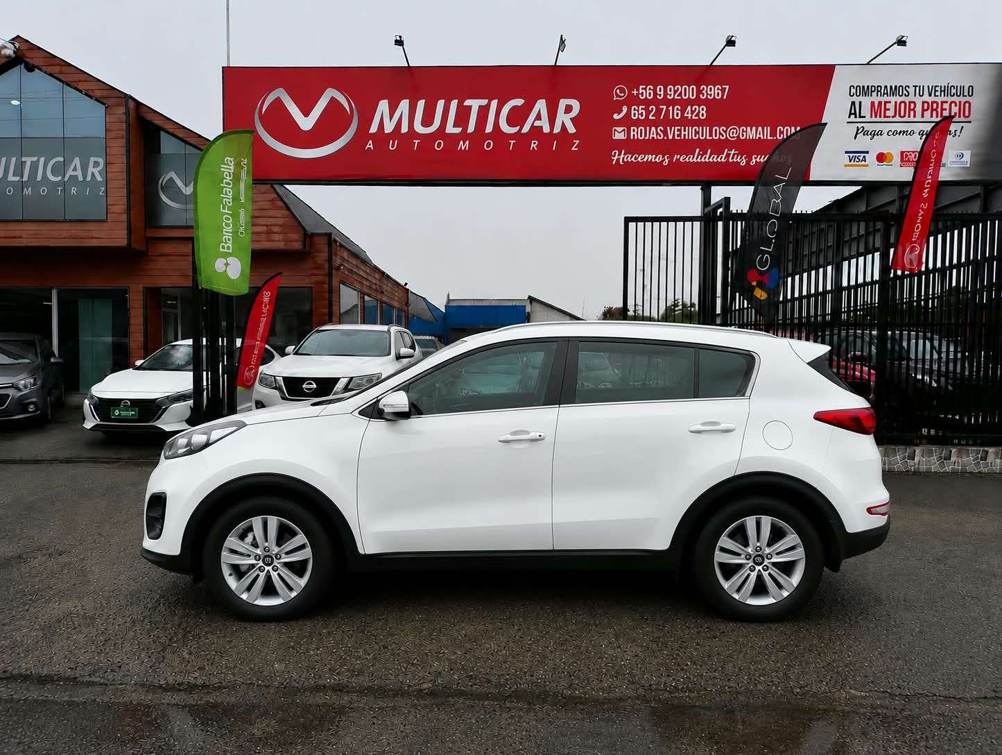 2017 KIA SPORTAGE LX 2.0 BENCINA